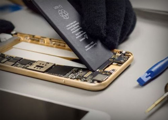 Udskiftning af batteri